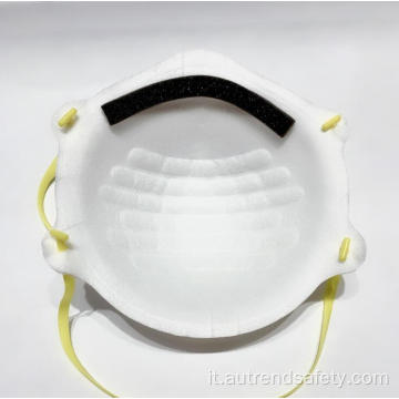 Maschera di stampo per il viso di tipo rotondo di tipo bianco a forma di coppetta approvata CE